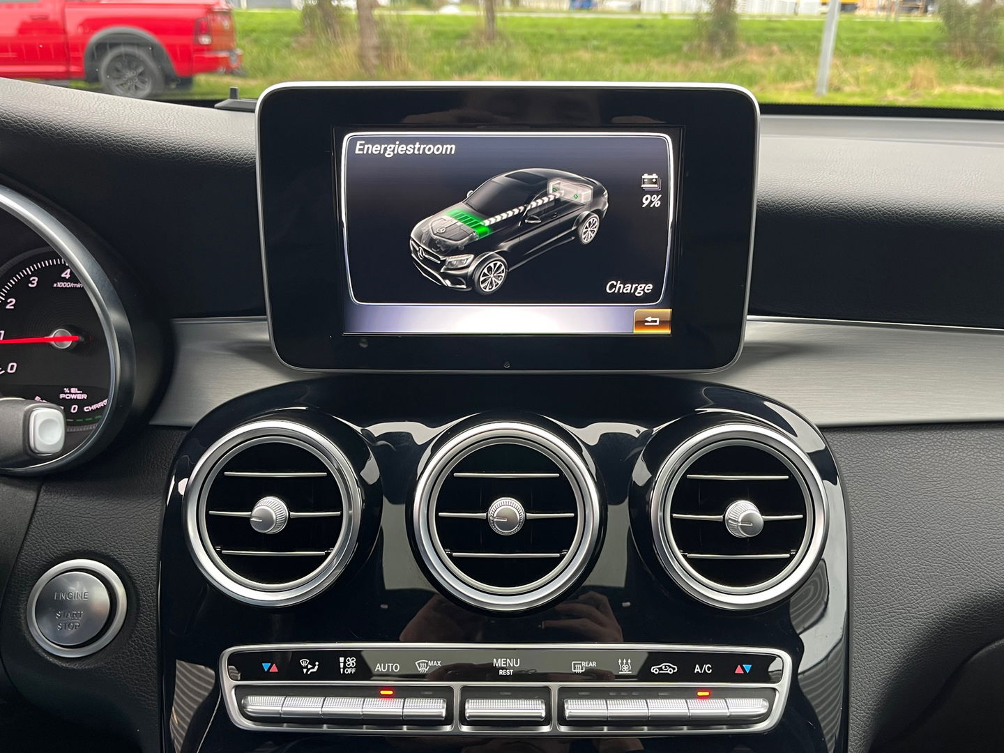 Mercedes-Benz GLC Coupé 350e 4Matic AMG|Schuifdak|360Camera|Carplay|Keyless|Leder|Navi|320PK