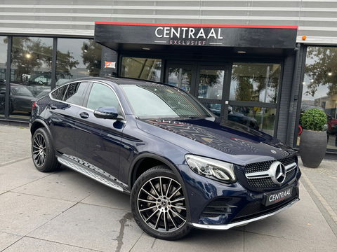 Mercedes-Benz GLC Coupé 350e 4Matic AMG|Schuifdak|360Camera|Carplay|Keyless|Leder|Navi|320PK