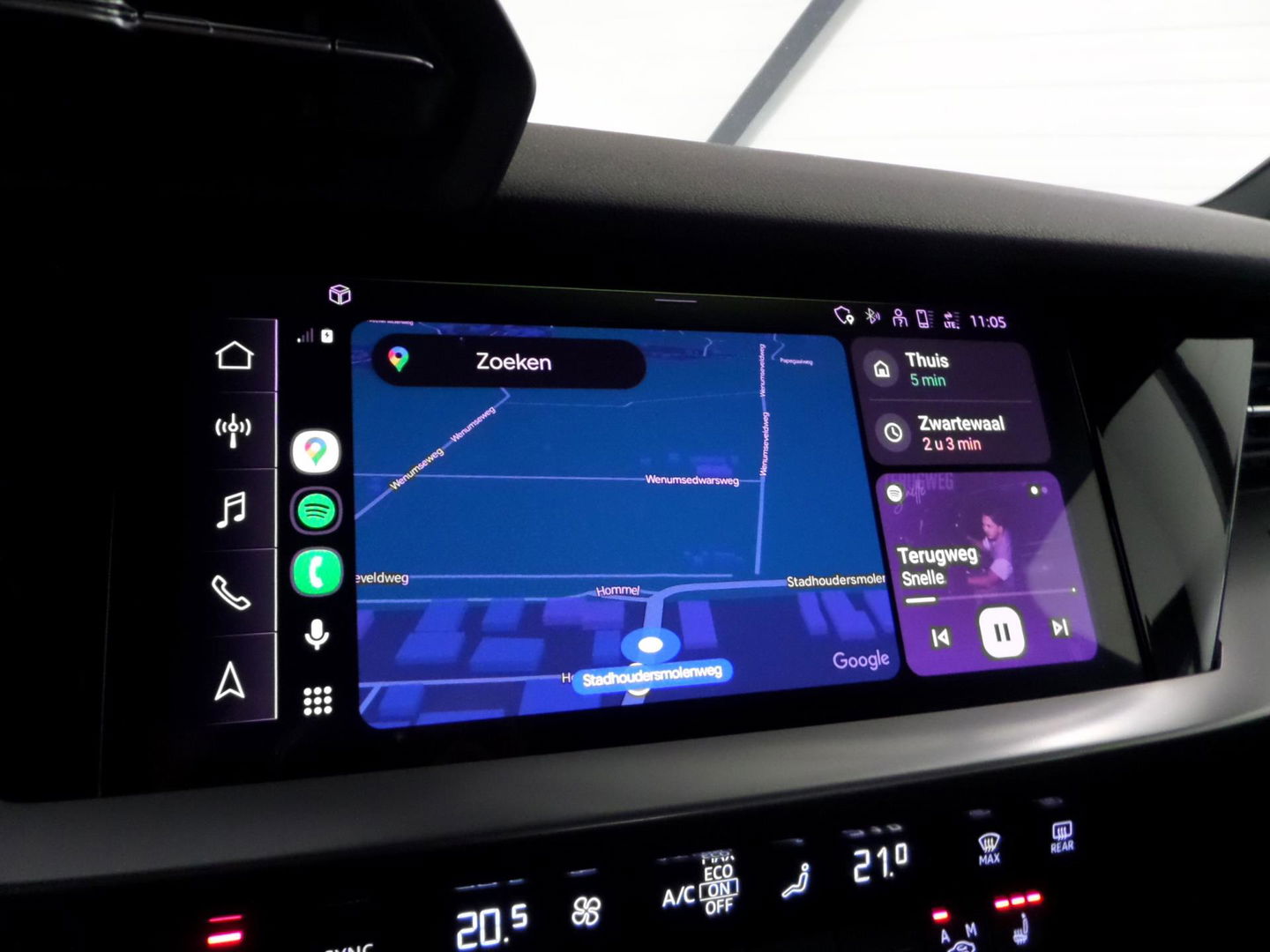 Audi A3 Sportback 35 TFSI 150PK S-Line edition "Automaat" Carplay Stoelverwarming Virtual Adaptive-cruise Elektrische-achterklep
