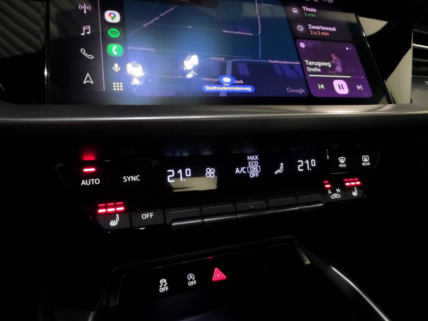 Audi A3 Sportback 35 TFSI 150PK S-Line edition "Automaat" Carplay Stoelverwarming Virtual Adaptive-cruise Elektrische-achterklep