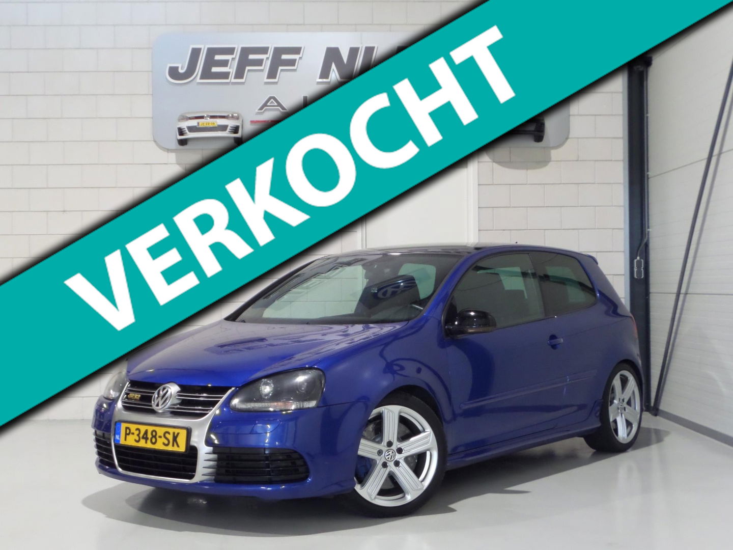 Volkswagen Golf 3.2 V6 R32 DSG Automaat Stoelverwarming Navigatie Bluetooth Alcantara Cruise-control 18"Cadiz velgen