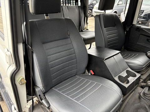 Land Rover Defender 2.5 TD5 110 SAFARI | OMKEUREN 2PERS GRIJS KENTEKEN MOGELIJK | LIER | LUXE STOEL | SNORKEL | DAKTENT FEMKES | RVS UITLAAT | Youngtimer