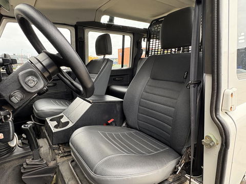 Land Rover Defender 2.5 TD5 110 SAFARI | OMKEUREN 2PERS GRIJS KENTEKEN MOGELIJK | LIER | LUXE STOEL | SNORKEL | DAKTENT FEMKES | RVS UITLAAT | Youngtimer