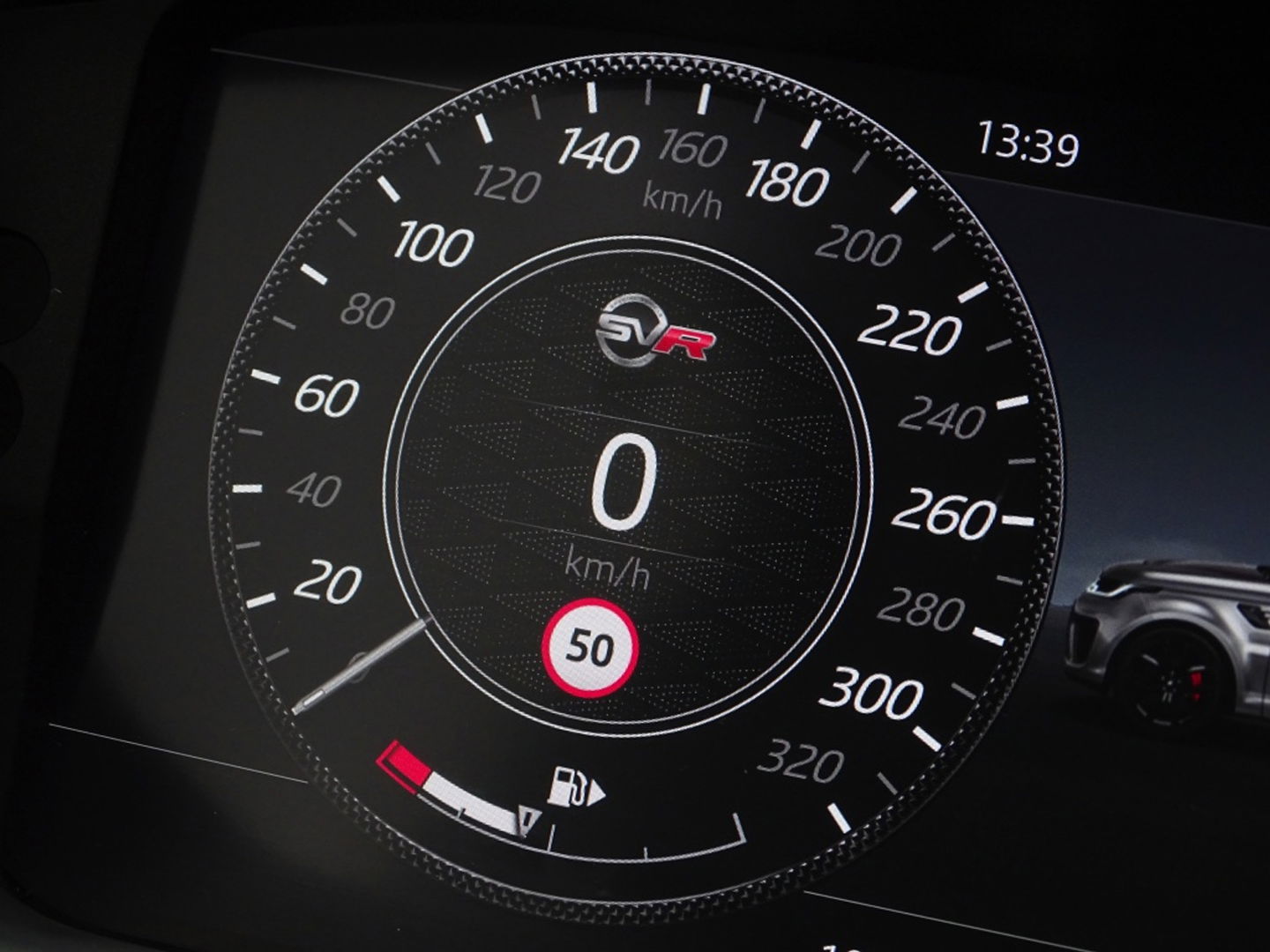 Land Rover Range Rover Sport 5.0 V8 576PK SC SVR SVO / Quicksilver RVS / Alcantara / carbon