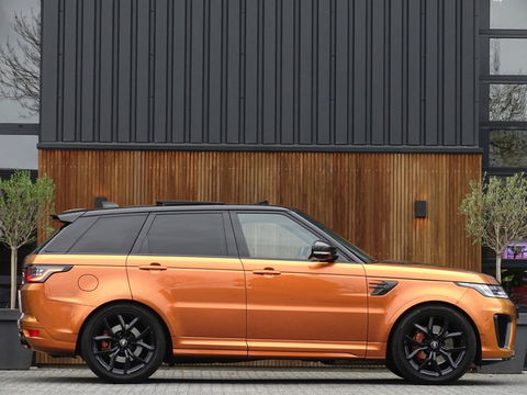 Land Rover Range Rover Sport 5.0 V8 576PK SC SVR SVO / Quicksilver RVS / Alcantara / carbon