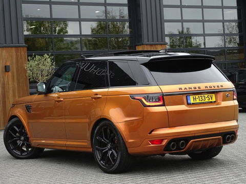 Land Rover Range Rover Sport 5.0 V8 576PK SC SVR SVO / Quicksilver RVS / Alcantara / carbon