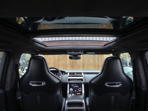 Land Rover Range Rover Sport 5.0 V8 576PK SC SVR SVO / Quicksilver RVS / Alcantara / carbon