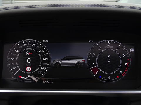 Land Rover Range Rover Sport 5.0 V8 576PK SC SVR SVO / Quicksilver RVS / Alcantara / carbon