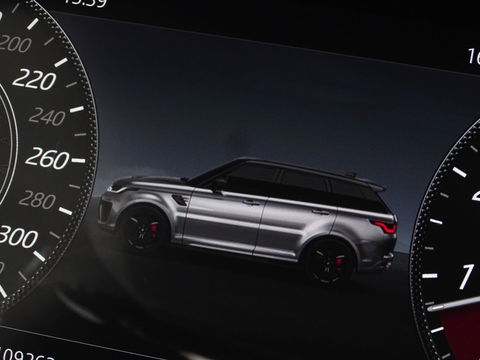 Land Rover Range Rover Sport 5.0 V8 576PK SC SVR SVO / Quicksilver RVS / Alcantara / carbon