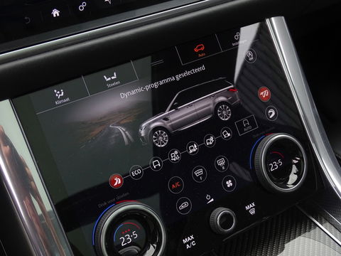 Land Rover Range Rover Sport 5.0 V8 576PK SC SVR SVO / Quicksilver RVS / Alcantara / carbon