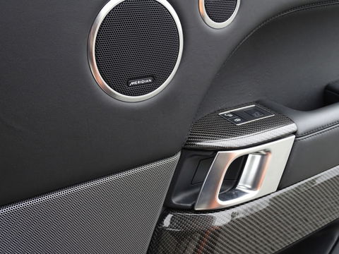 Land Rover Range Rover Sport 5.0 V8 576PK SC SVR SVO / Quicksilver RVS / Alcantara / carbon