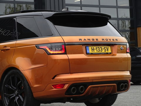 Land Rover Range Rover Sport 5.0 V8 576PK SC SVR SVO / Quicksilver RVS / Alcantara / carbon