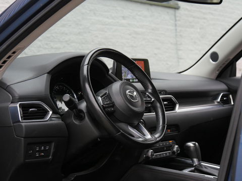 Mazda CX-5 2.0 LUXURY/ LEER/ 360°CAMERA/ ELEKT. KLEP/ HEAD-UP/ AFN. TREKHAAK/ ADAPTIVE CRUISE