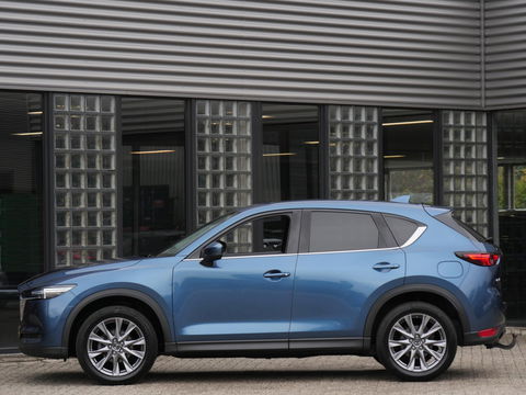 Mazda CX-5 2.0 LUXURY/ LEER/ 360°CAMERA/ ELEKT. KLEP/ HEAD-UP/ AFN. TREKHAAK/ ADAPTIVE CRUISE