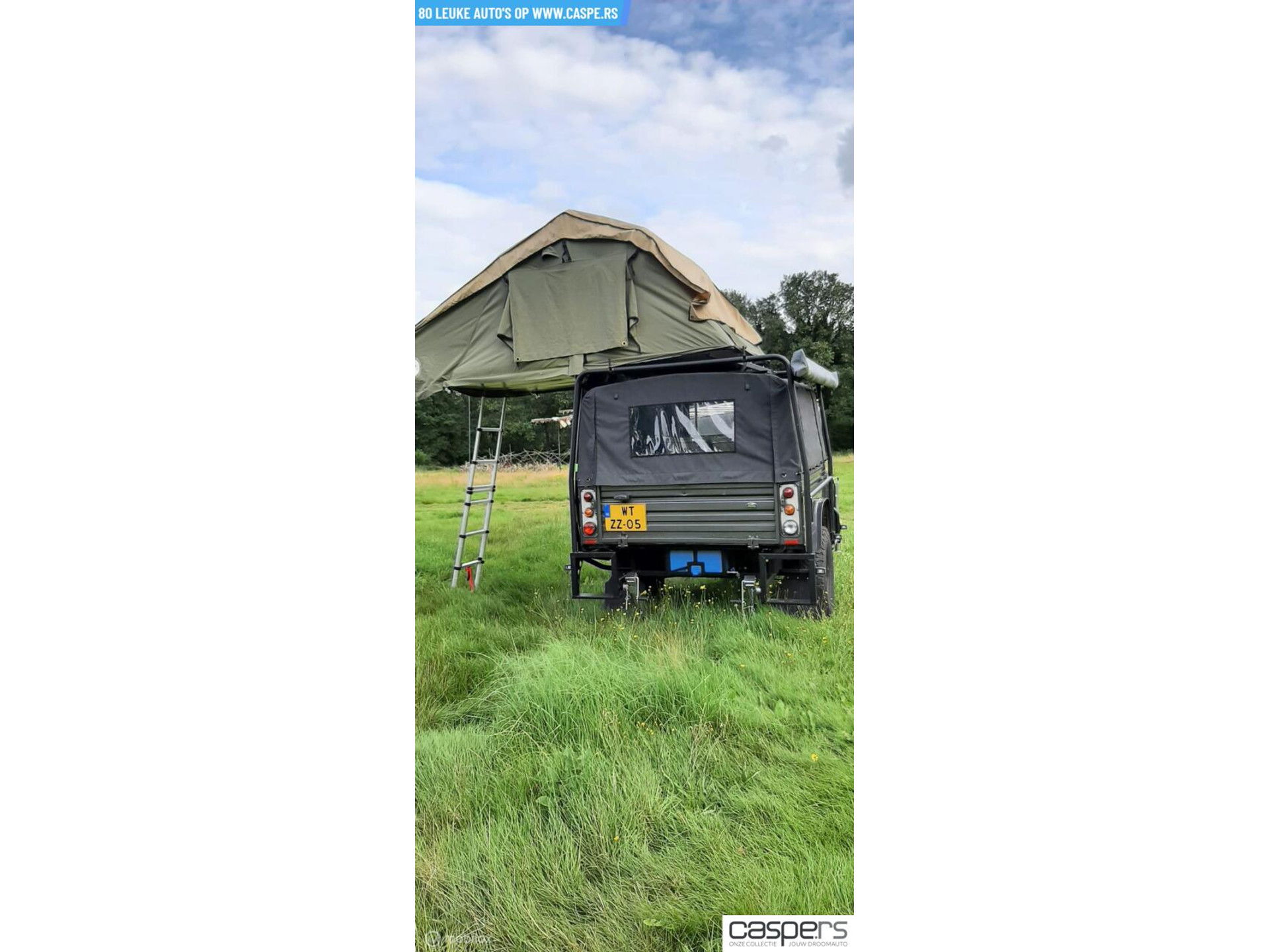 Land Rover Defender Camper Aanhangwagen