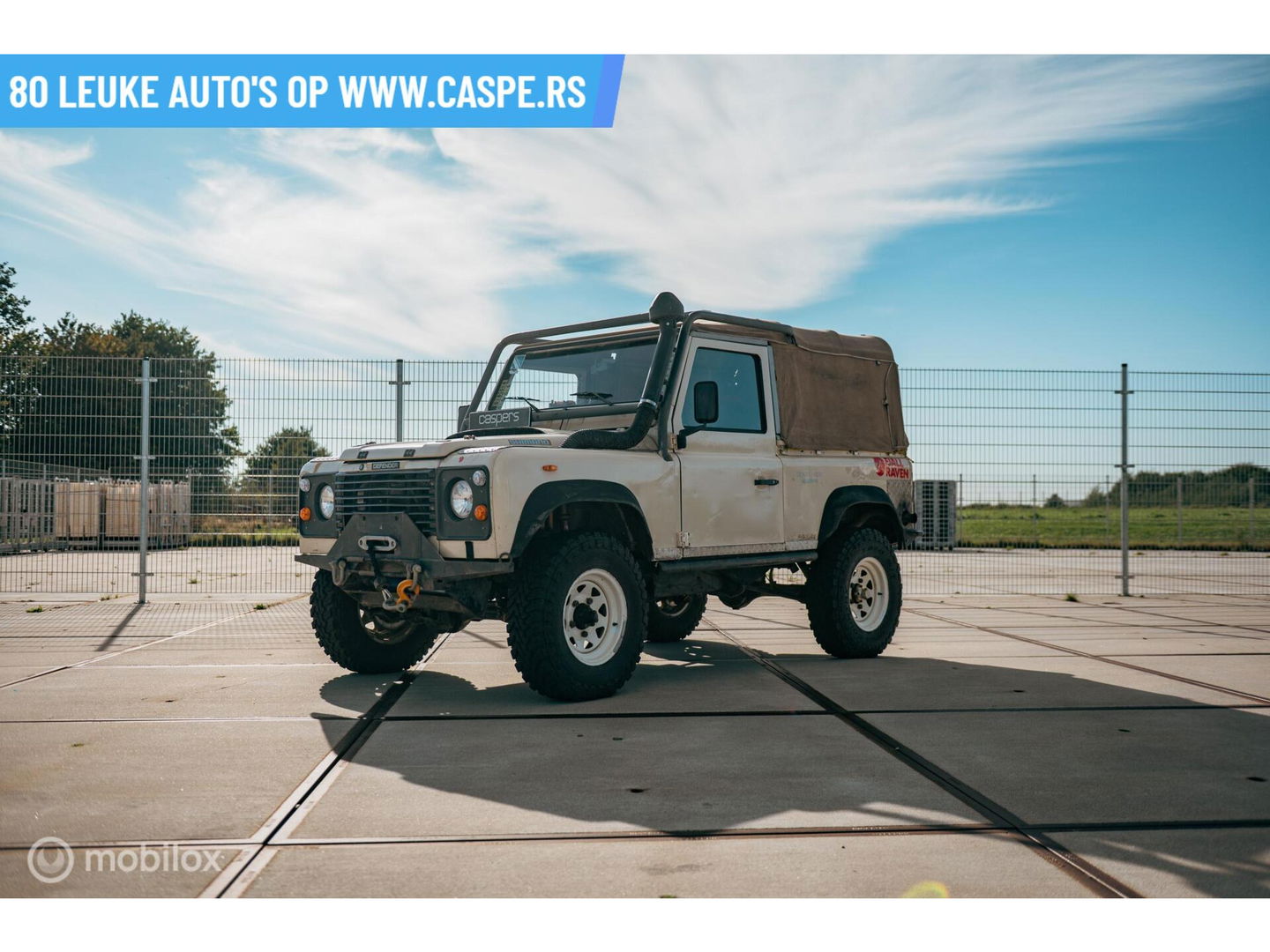 Land Rover Defender Tdi 90" soft Top