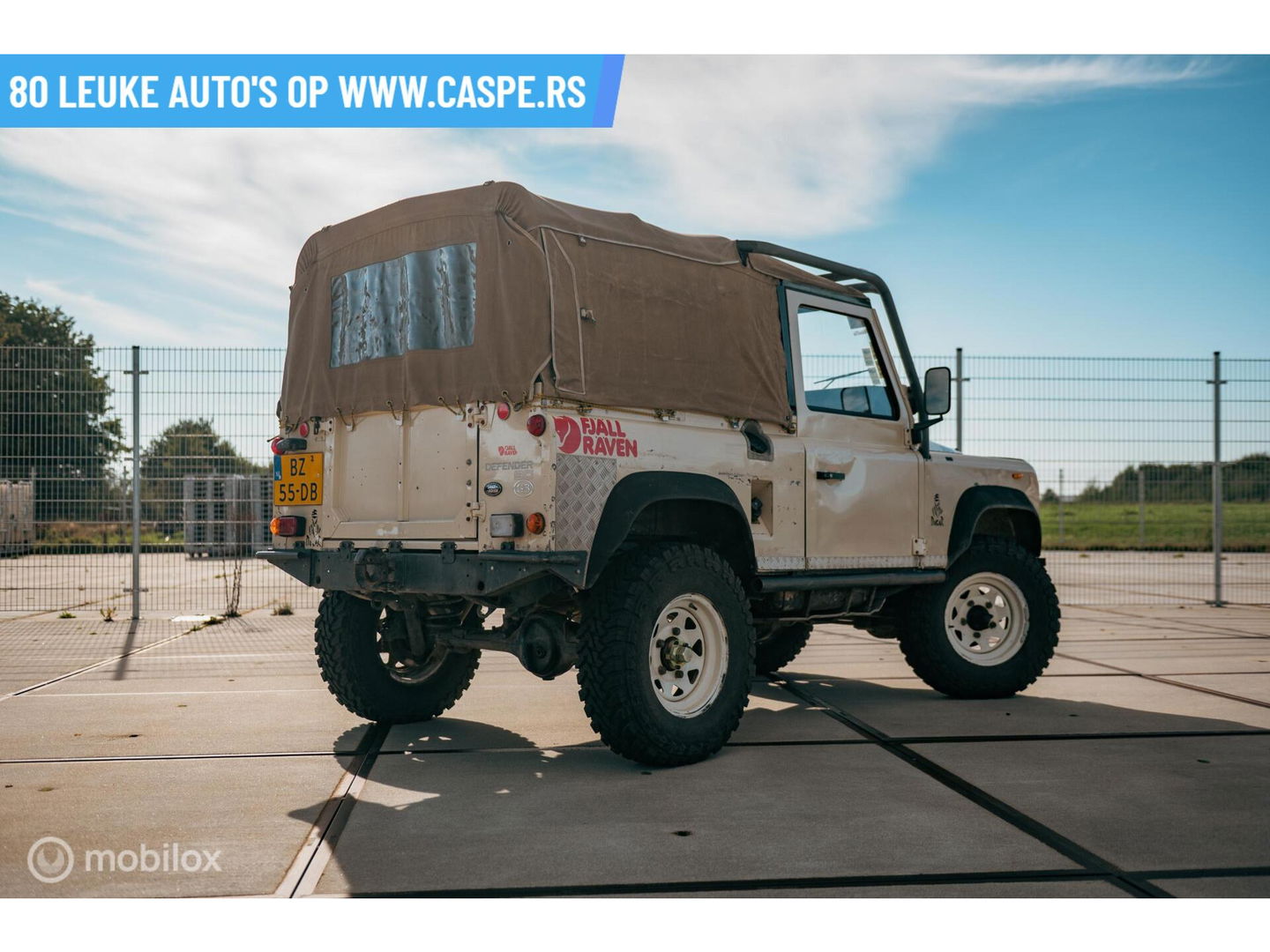 Land Rover Defender Tdi 90" soft Top