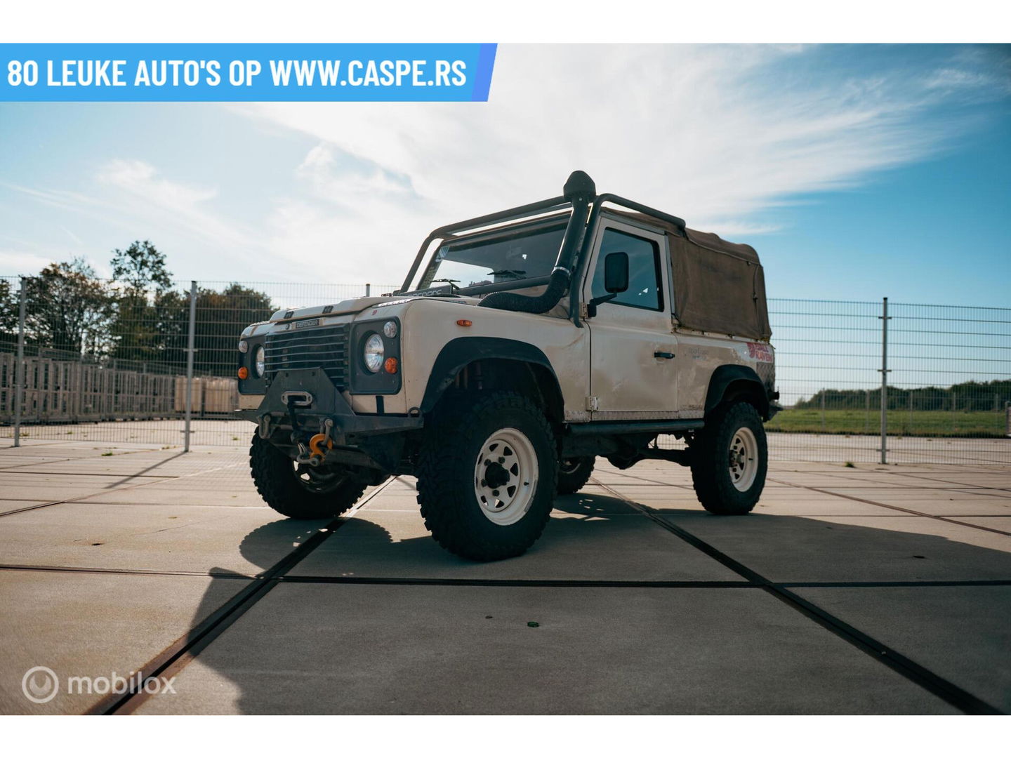 Land Rover Defender Tdi 90" soft Top