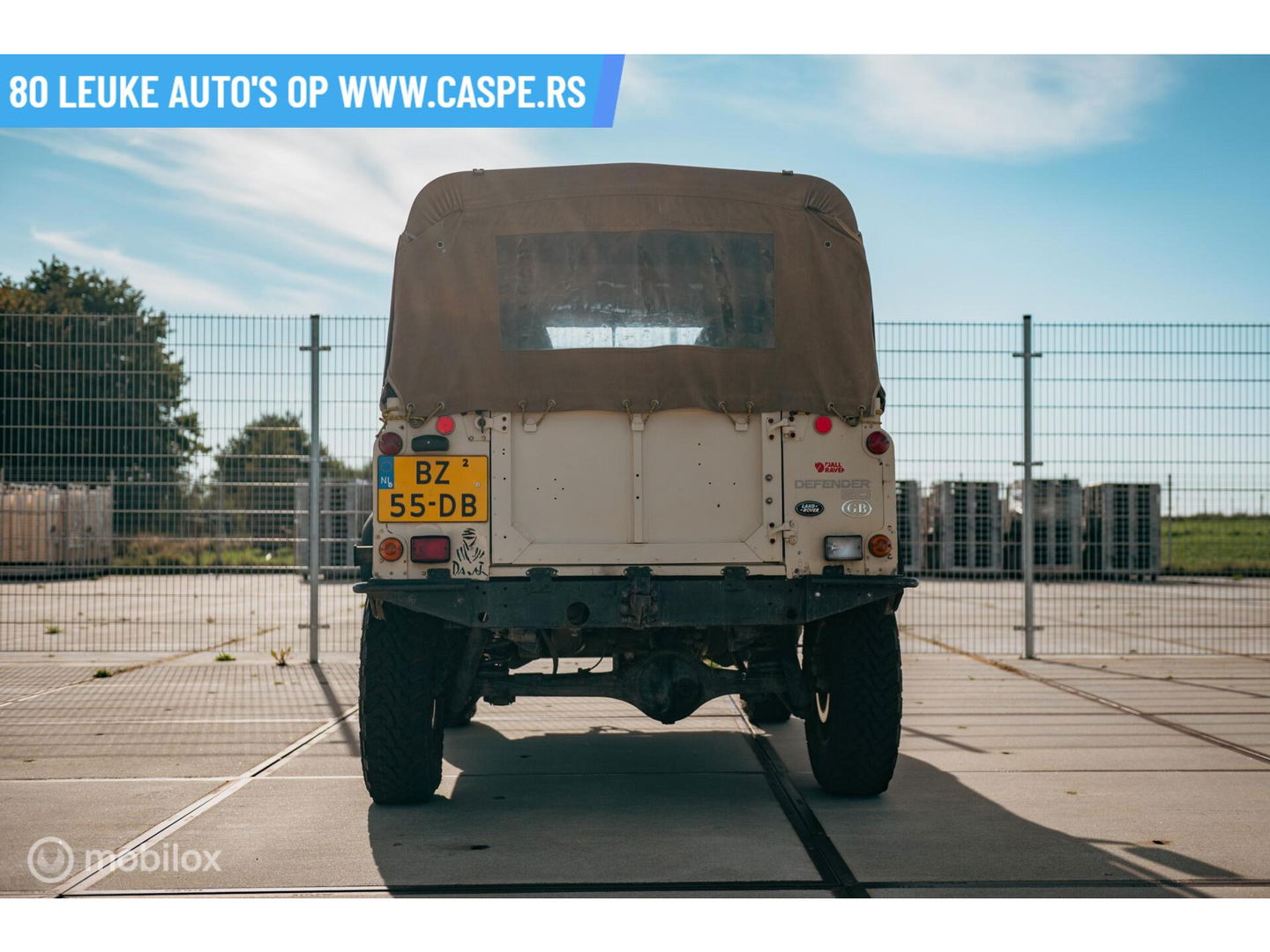 Land Rover Defender Tdi 90" soft Top