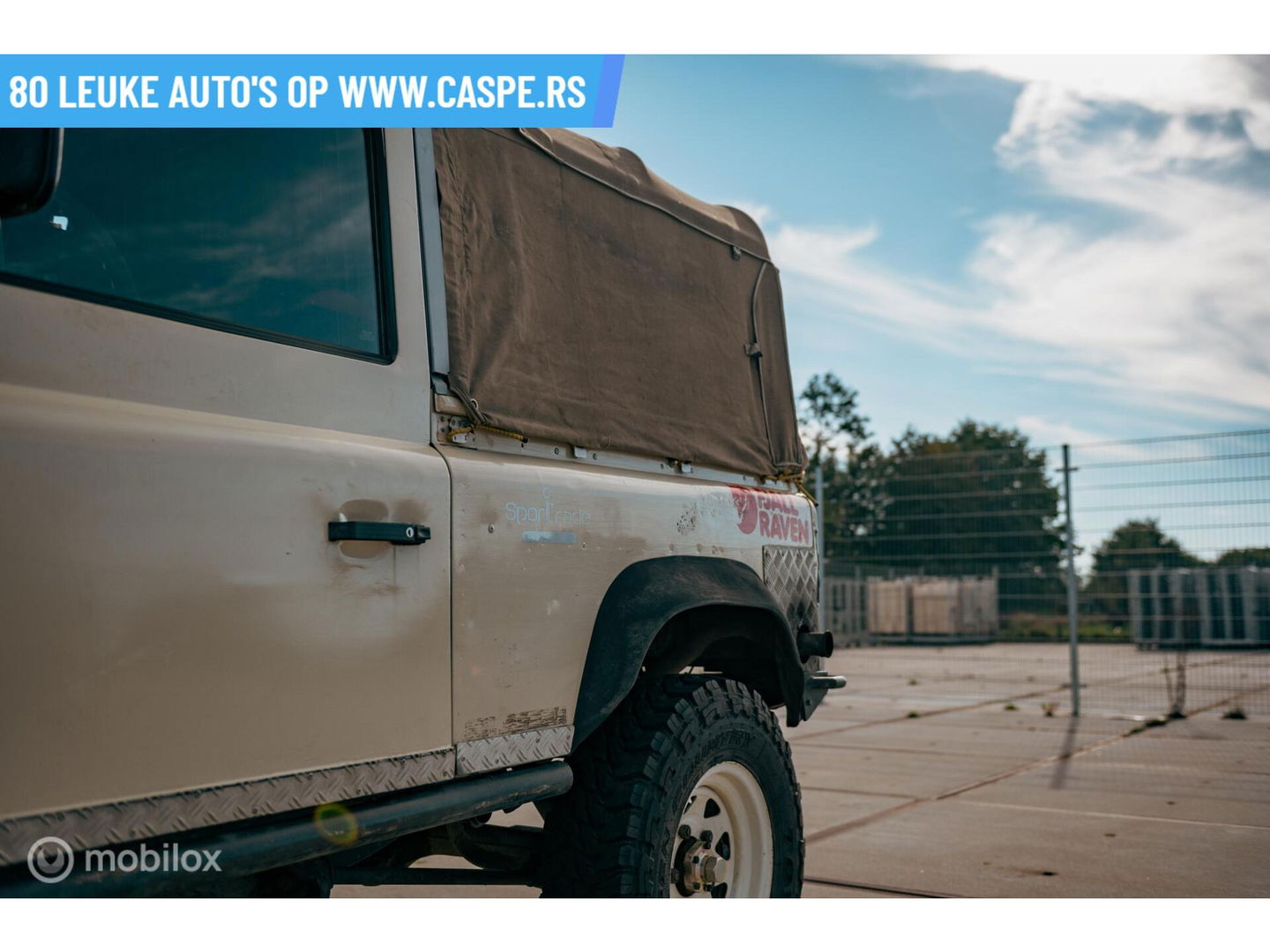 Land Rover Defender Tdi 90" soft Top