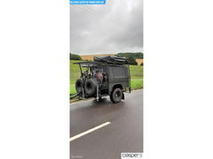 Land Rover Defender Camper Aanhangwagen
