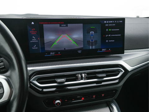 BMW i4 eDrive40 84 kWh M-Sportpack [ 3-Fase ] { SOH-95%} (INCL-BTW) *LEATHER-ALCANTARA | FULL-LED | ADAPTIVE-CRUISE | WIDE-SCREEN-DIGI-COCKPIT | DAB+ | CAMERA | AMBIENT-LIGHT | CARPLAY | SPORT-SEATS | PRIVACY-GLASS | TOWBAR | 18''ALU*