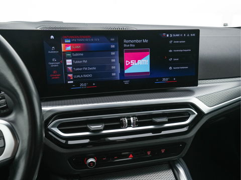 BMW i4 eDrive40 84 kWh M-Sportpack [ 3-Fase ] { SOH-95%} (INCL-BTW) *LEATHER-ALCANTARA | FULL-LED | ADAPTIVE-CRUISE | WIDE-SCREEN-DIGI-COCKPIT | DAB+ | CAMERA | AMBIENT-LIGHT | CARPLAY | SPORT-SEATS | PRIVACY-GLASS | TOWBAR | 18''ALU*