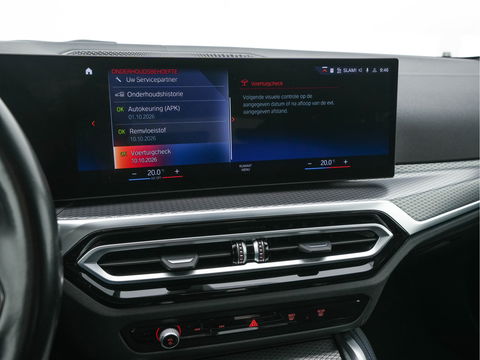 BMW i4 eDrive40 84 kWh M-Sportpack [ 3-Fase ] { SOH-95%} (INCL-BTW) *LEATHER-ALCANTARA | FULL-LED | ADAPTIVE-CRUISE | WIDE-SCREEN-DIGI-COCKPIT | DAB+ | CAMERA | AMBIENT-LIGHT | CARPLAY | SPORT-SEATS | PRIVACY-GLASS | TOWBAR | 18''ALU*