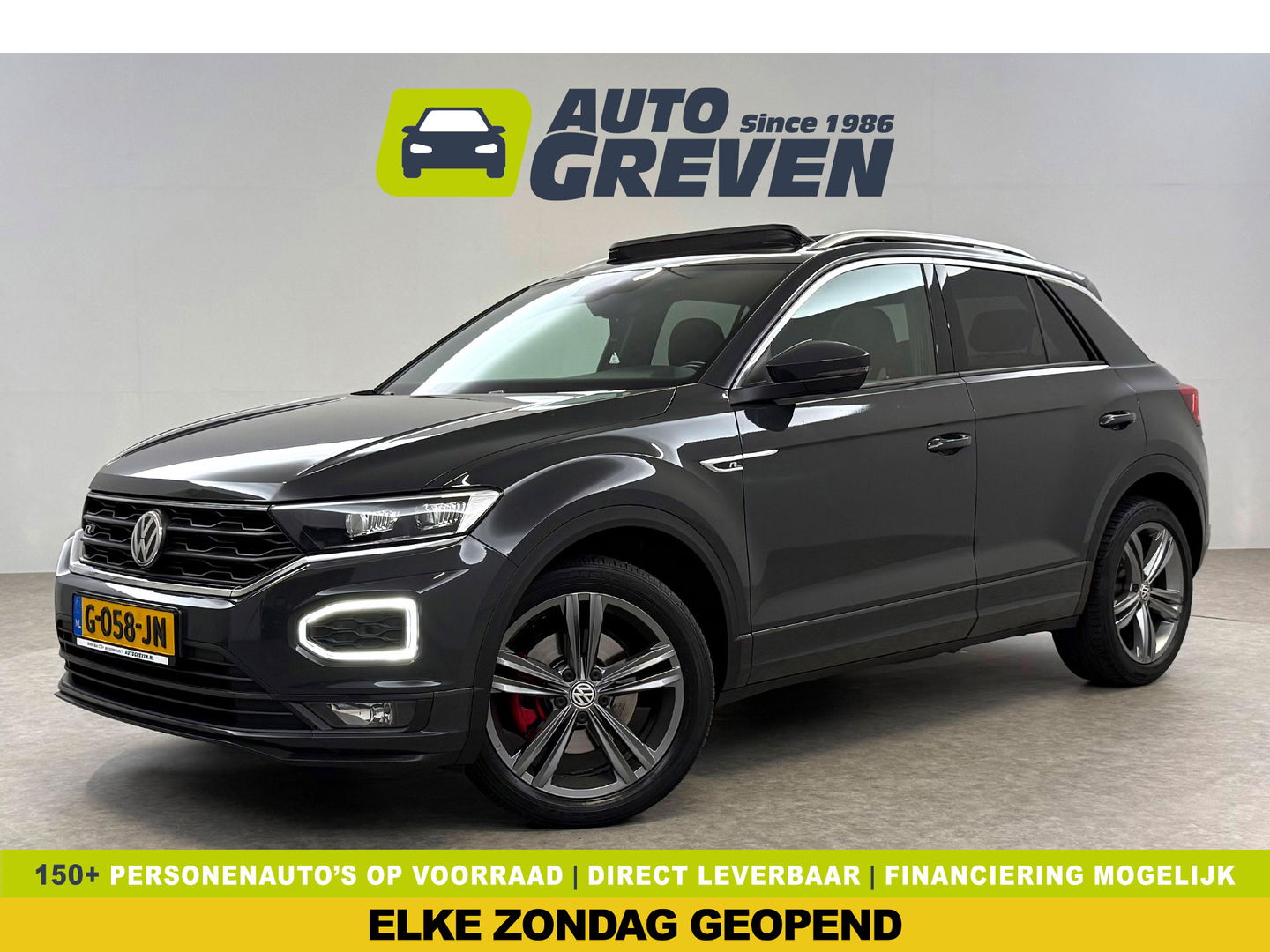 Volkswagen T-Roc 1.5 TSI 150PK R-Line | Pano | Sfeerverl. | Virtual | Carplay | LED | Adaptive Cruise | Parkeersens. | NAP