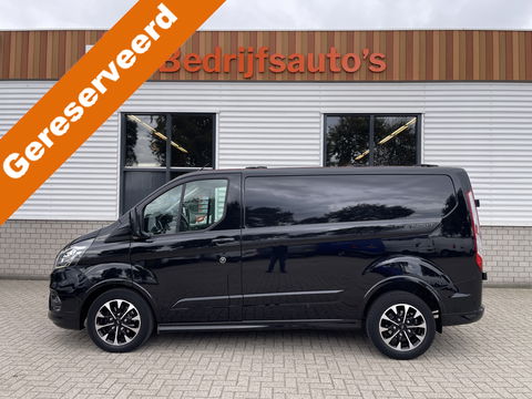 Ford Transit Custom 320 2.0 TDCI 185pk automaat L1H1 Sport / vaste prijs rijklaar € 22.950 ex btw / lease vanaf € 375 / half leer / airco / cruise / navi / camera / stoelverwarming !
