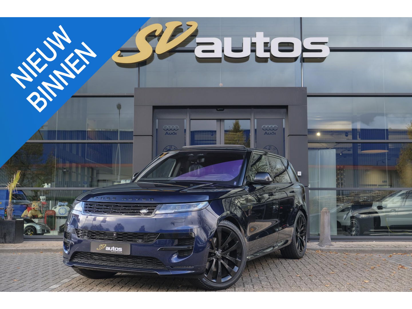 Land Rover Range Rover Sport D350 350pk Autobiography Panoramadak Massage Stoelkoeling Meridian 3d Trekhaak 23" LMV