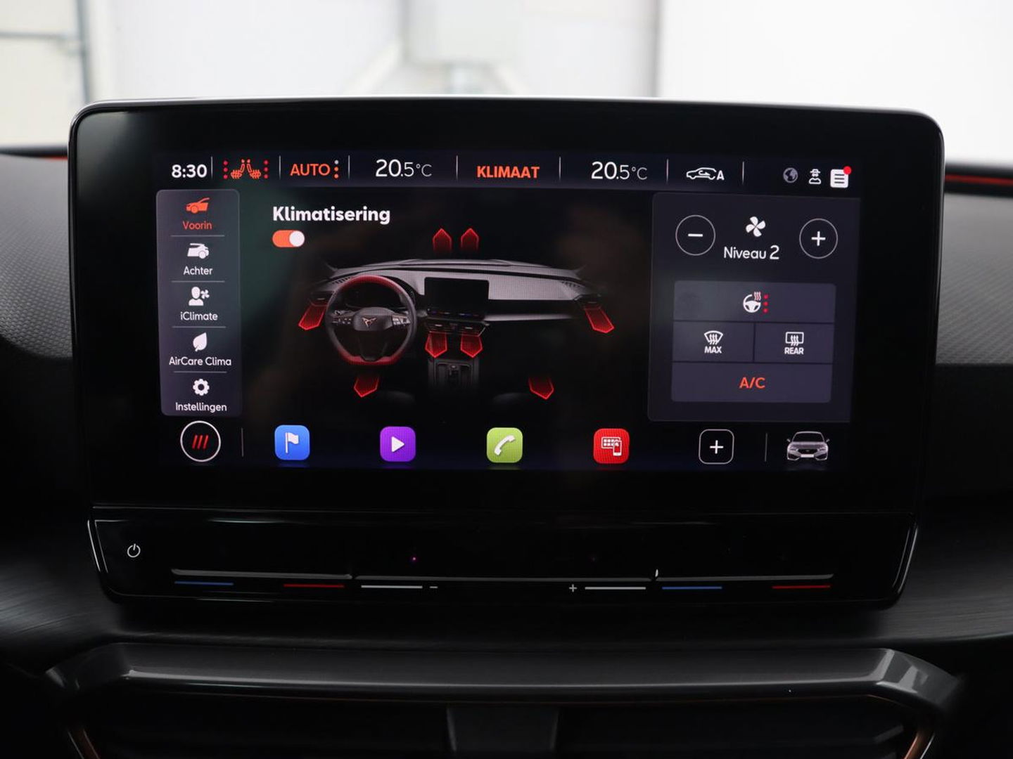 CUPRA Leon 1.4 e-Hybrid VZ Copper Edition | 245pk | Stoelverwarming | Adaptive cruise | Camera | Carplay | Navigatie | Sfeerverlichting | Keyless | Full LED | Sportstoelen | PHEV | Plug In