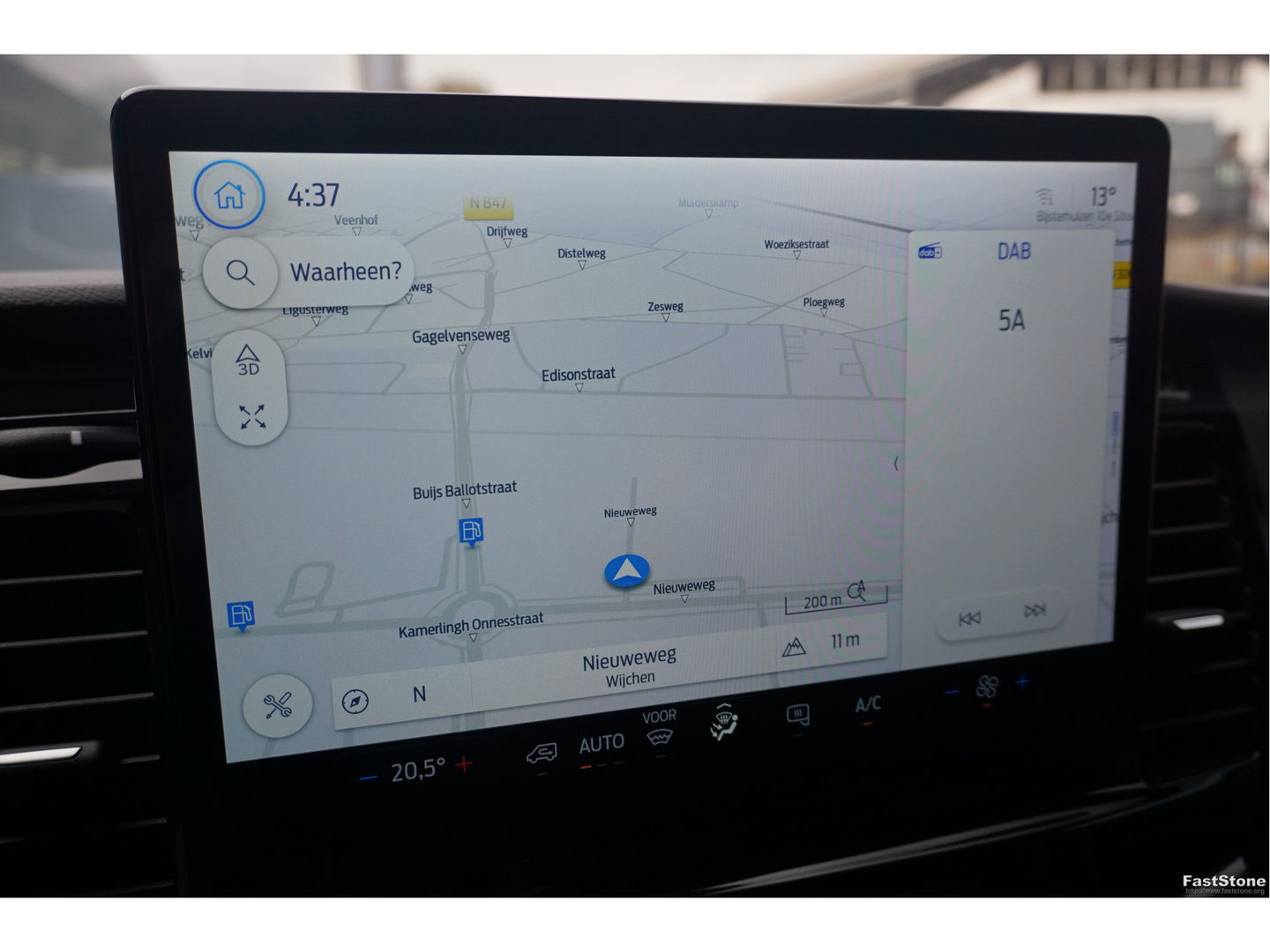 Ford Transit 350L 105PK L4H3 BPM VRIJ!! Navi, 360° Camera, Adap. Cruise, Stoel-Stoel!! NR. A44