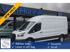 Ford Transit 350L 130PK L3H3 BPM VRIJ!! Navi, 360° Camera, Adap. Cruise, 270° Deur!! NR. A44
