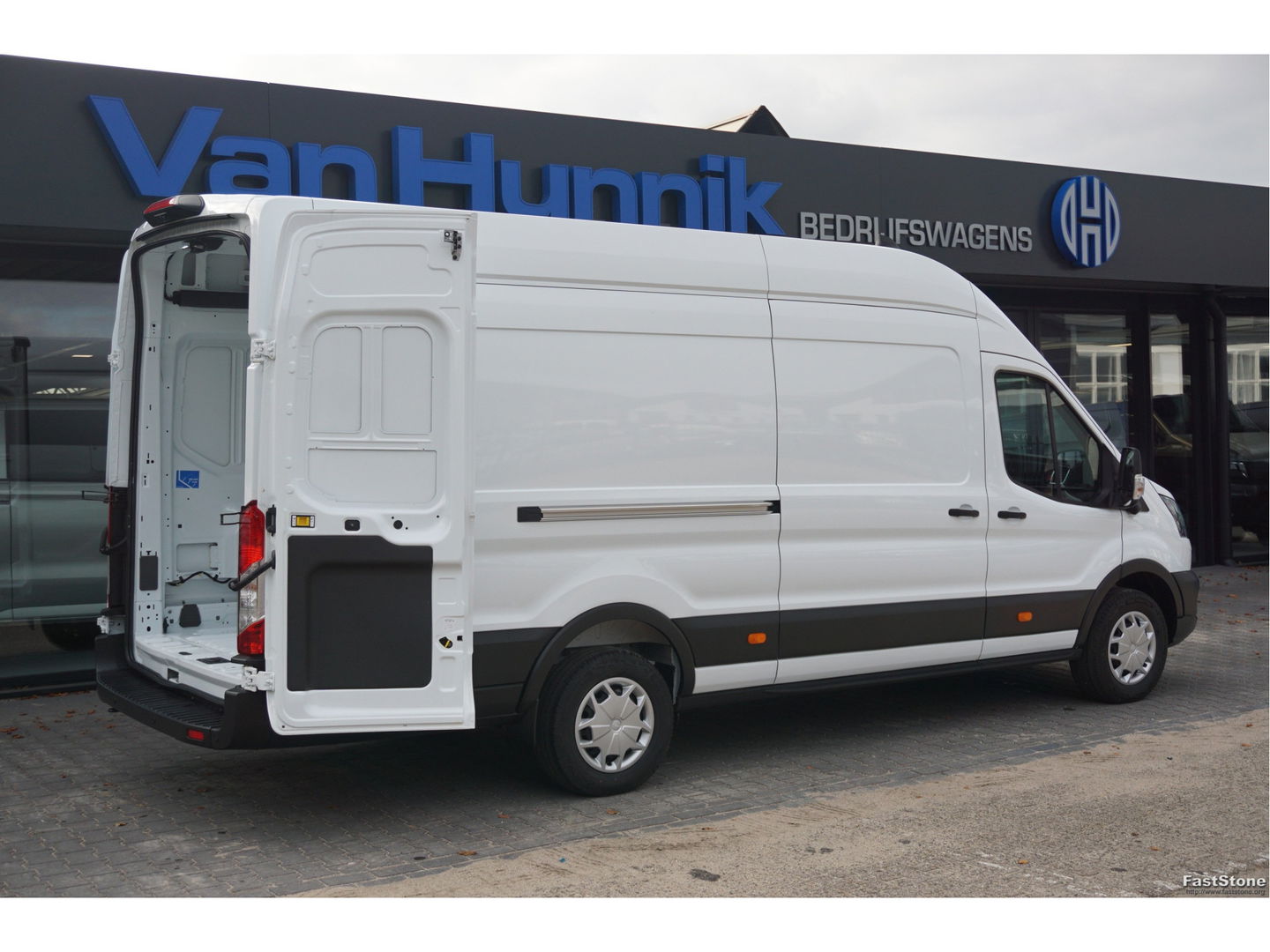 Ford Transit 350L 105PK L4H3 BPM VRIJ!! Navi, 360° Camera, Adap. Cruise, 270° Deur!! NR. A6