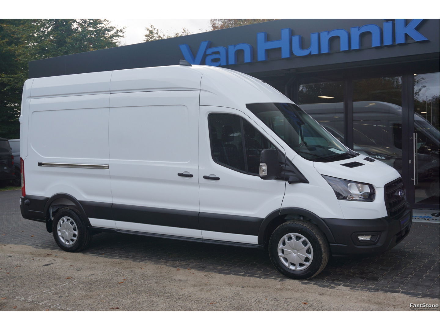 Ford Transit 350L 130PK L3H3 BPM VRIJ!! Navi, 360° Camera, Adap. Cruise, 270° Deur!! NR. A11