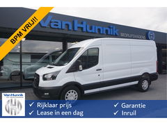 Ford Transit 350L 130PK AUT L3H2 BPM VRIJ!! 12" Sync 4 Navi, Camera, 270° Deur, 230V Omvormer!! NR. A79