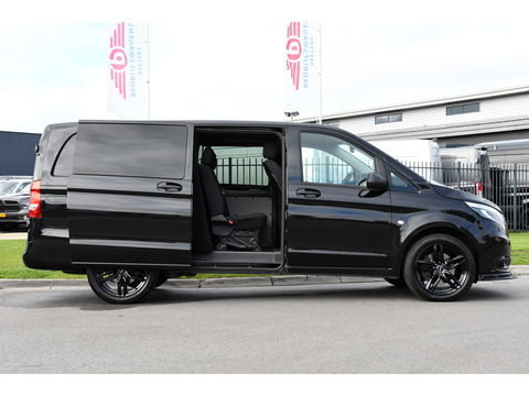 Mercedes-Benz Vito 119 CDI L2 DC Black Edition Camera, Cruise, LED, Carplay, Automaat, Stoelverwarming, 190pk, Trekhaak, Uniek!