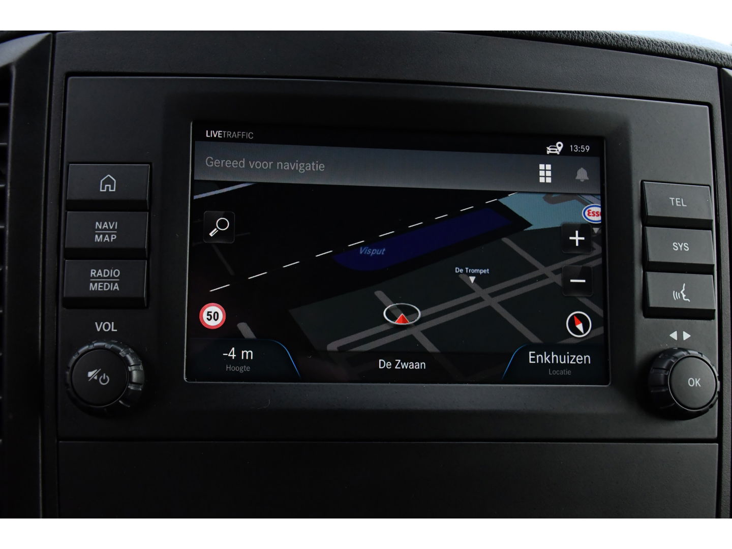 Mercedes-Benz Vito 119 CDI L2 DC Black Edition Camera, Cruise, LED, Carplay, Automaat, Stoelverwarming, 190pk, Trekhaak, Uniek!