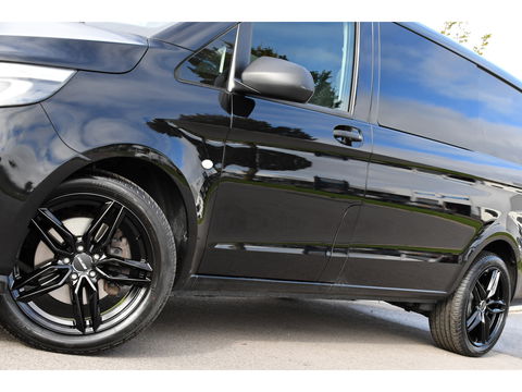 Mercedes-Benz Vito 119 CDI L2 DC Black Edition Camera, Cruise, LED, Carplay, Automaat, Stoelverwarming, 190pk, Trekhaak, Uniek!