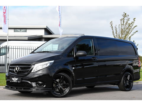 Mercedes-Benz Vito 119 CDI L2 DC Black Edition Camera, Cruise, LED, Carplay, Automaat, Stoelverwarming, 190pk, Trekhaak, Uniek!