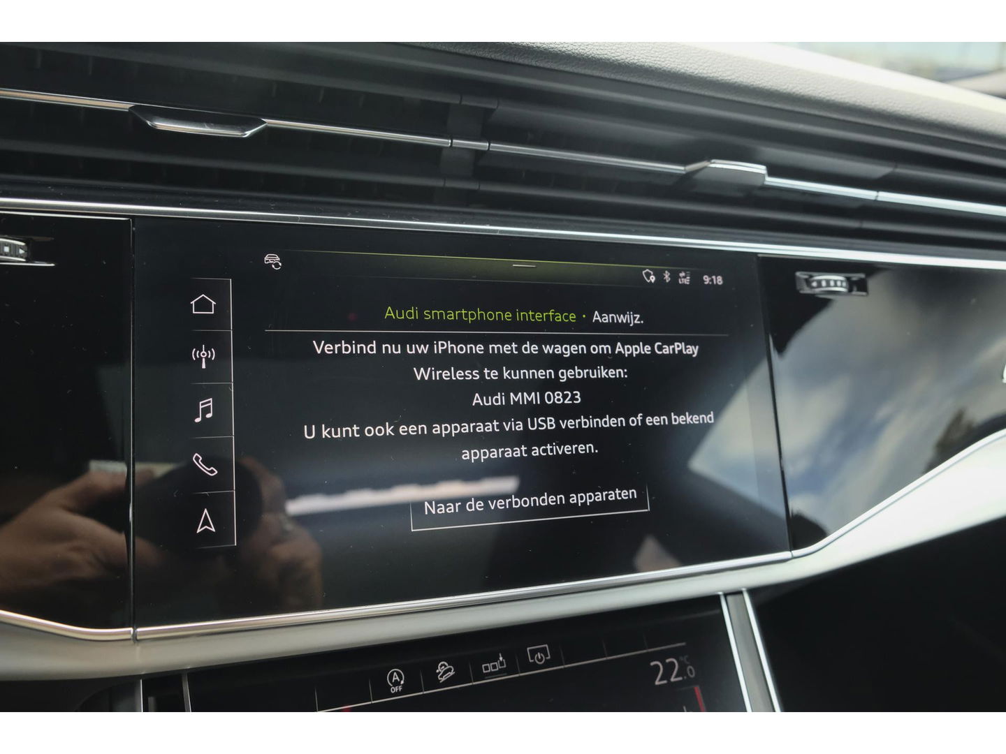 Audi Q8 55 TFSI 340pk S-line Panoramadak RS-stoelen Luchtvering 4-Wielsturing Bang&Olufsen Trekhaak Matrix led NLauto