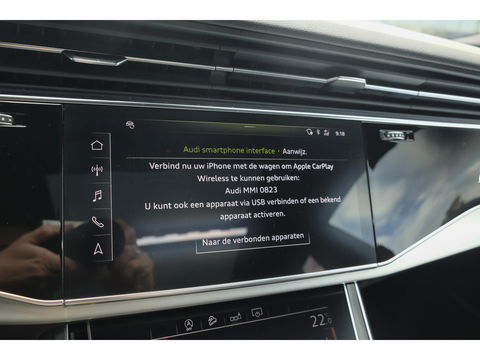 Audi Q8 55 TFSI 340pk S-line Panoramadak RS-stoelen Luchtvering 4-Wielsturing Bang&Olufsen Trekhaak Matrix led NLauto