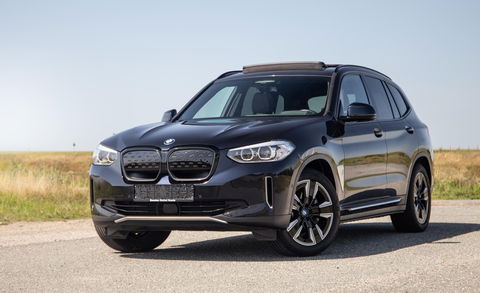 BMW iX3 High Executive 80 kWh PANORAMADAK / CARPLAY / BRUIN LEER / NAVI