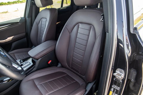 BMW iX3 High Executive 80 kWh PANORAMADAK / CARPLAY / BRUIN LEER / NAVI