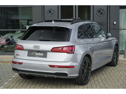 Audi SQ5 3.0 TFSI 354pk Quattro Panoramadak Luchtvering RS stoelen Trekhaak Head-up Bang&Olufsen BOMVOL Black pack