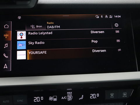 Audi A3 Sportback 40 TFSI e Edition | Leder | Carplay | Navigatie | Stoelverwarming | Cruise Control Adaptief | LMV 16 |