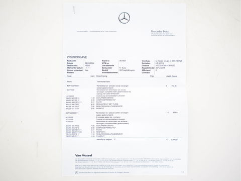 Mercedes-Benz C-Klasse Coupé 250 d Prestige AMG Aut. *PANO | LUXURY-LEATHER | MULTI-BEAM-LED | KEYLESS | CAMERA | NAVI-FULLMAP | HEATED-SPORTSEATS | AMBIENT-LIGHT | ECC | PDC | CRUISE | 18''ALU*