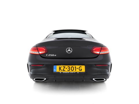 Mercedes-Benz C-Klasse Coupé 250 d Prestige AMG Aut. *PANO | LUXURY-LEATHER | MULTI-BEAM-LED | KEYLESS | CAMERA | NAVI-FULLMAP | HEATED-SPORTSEATS | AMBIENT-LIGHT | ECC | PDC | CRUISE | 18''ALU*