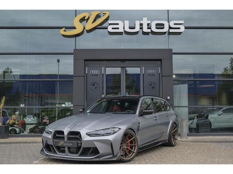BMW M3 Touring Competition 510pk xDrive Widescreen Frozen grey *BTW* Head-up Adaptive cruise CSL grille 21" LMV